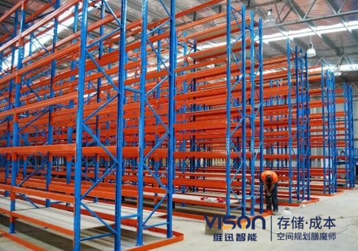 橫梁式托盤(pán)貨架一組要多少背檔桿？